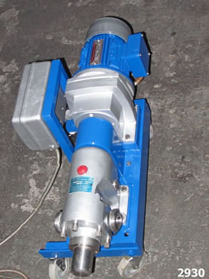SSP type AP100/CS8T positive displacement rotary lobe pump